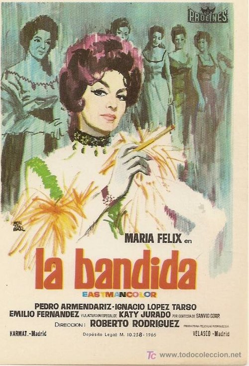 Смотреть фильм Бандитка / La bandida (1963) онлайн в хорошем качестве SATRip