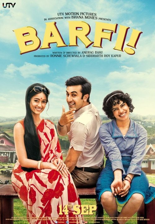 Смотреть фильм Барфи! / Barfi! (2012) онлайн в хорошем качестве HDRip