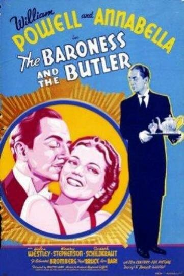 Смотреть фильм Баронесса и её слуга / The Baroness and the Butler (1938) онлайн в хорошем качестве SATRip