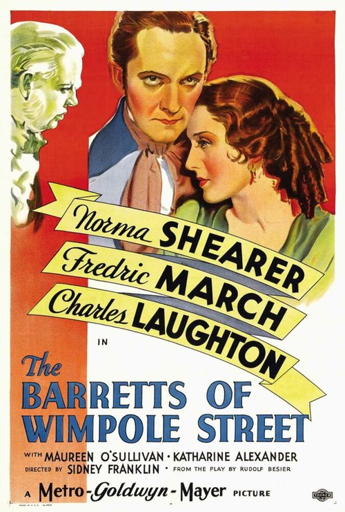 Смотреть фильм Барреты с Уимпол-стрит / The Barretts of Wimpole Street (1934) онлайн в хорошем качестве SATRip