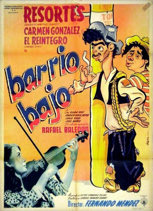 Смотреть фильм Barrio bajo (1950) онлайн в хорошем качестве SATRip