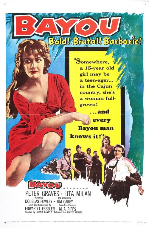 Смотреть фильм Bayou (1957) онлайн в хорошем качестве SATRip