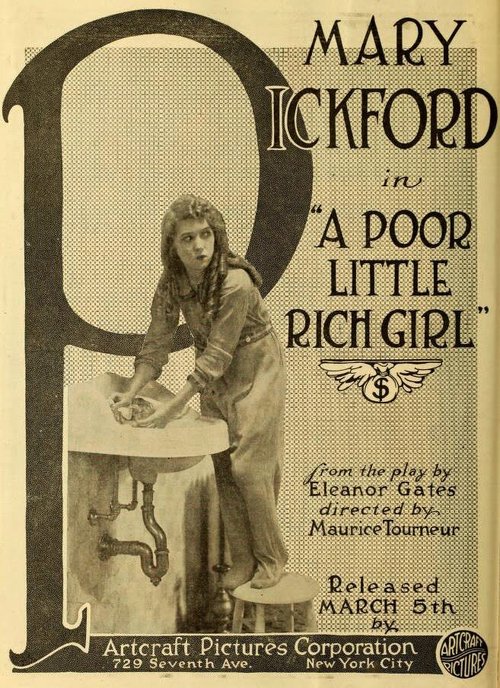Смотреть фильм Бедная маленькая богатая девочка / The Poor Little Rich Girl (1917) онлайн в хорошем качестве SATRip