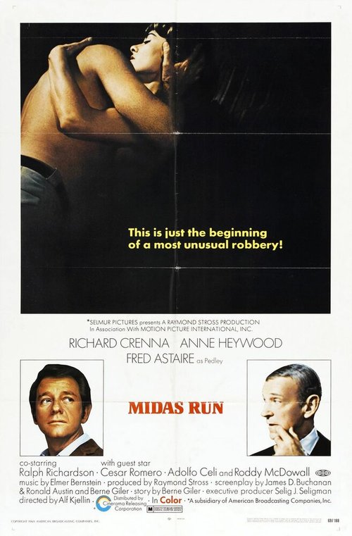Смотреть фильм Бег Мидаса / Midas Run (1969) онлайн в хорошем качестве SATRip