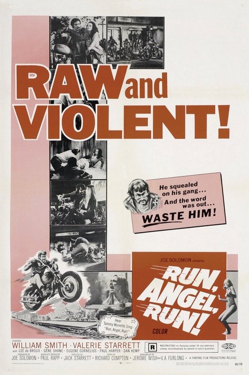 Смотреть фильм Беги, ангел, беги / Run, Angel, Run! (1969) онлайн в хорошем качестве SATRip