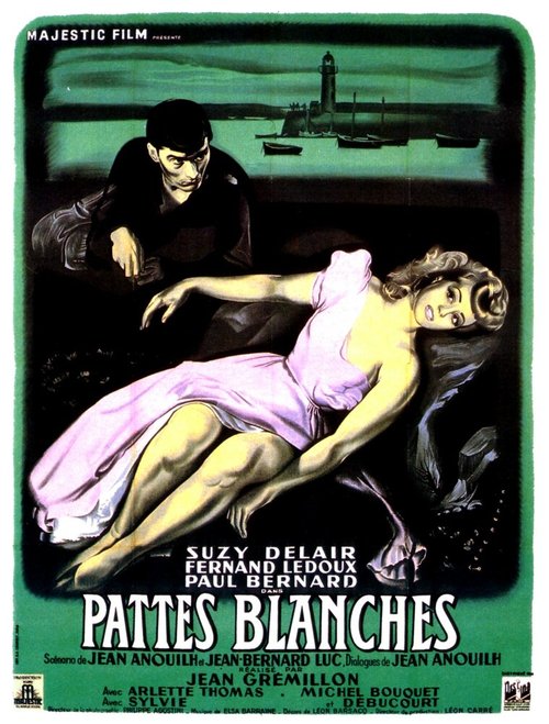 Смотреть фильм Белые лапки / Pattes blanches (1949) онлайн в хорошем качестве SATRip