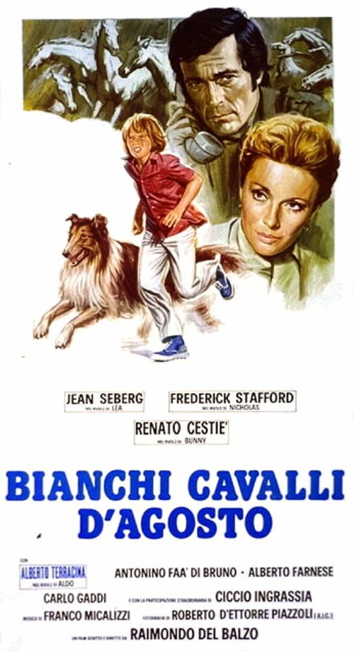 Смотреть фильм Белые лошади лета / Bianchi cavalli d'Agosto (1975) онлайн в хорошем качестве SATRip