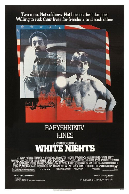 Смотреть фильм Белые ночи / White Nights (1985) онлайн в хорошем качестве SATRip