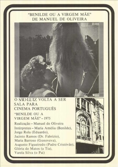 Смотреть фильм Бенилде, или Святая Дева / Benilde ou a Virgem Mãe (1975) онлайн в хорошем качестве SATRip