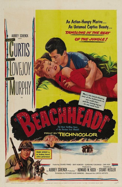 Смотреть фильм Береговой плацдарм / Beachhead (1954) онлайн в хорошем качестве SATRip