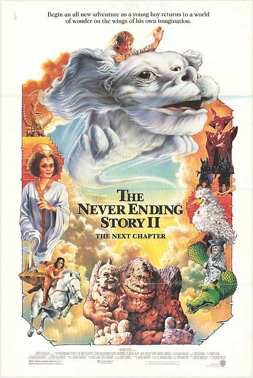 Смотреть фильм Бесконечная история 2: Новая глава / The NeverEnding Story II: The Next Chapter (1990) онлайн в хорошем качестве HDRip
