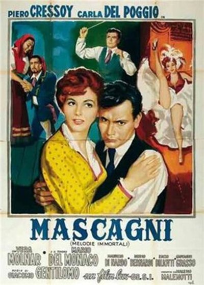 Смотреть фильм Бессмертные мелодии — Масканьи / Melodie immortali - Mascagni (1952) онлайн в хорошем качестве SATRip