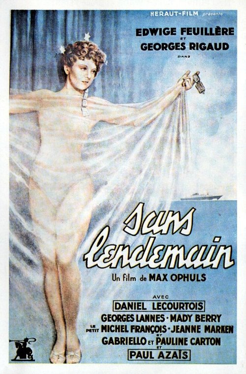 Смотреть фильм Без завтра / Sans lendemain (1939) онлайн в хорошем качестве SATRip