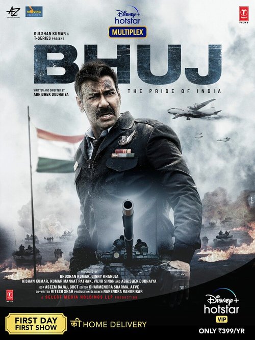 Смотреть фильм Бхудж: Гордость Индии / Bhuj: The Pride of India (2021) онлайн в хорошем качестве HDRip