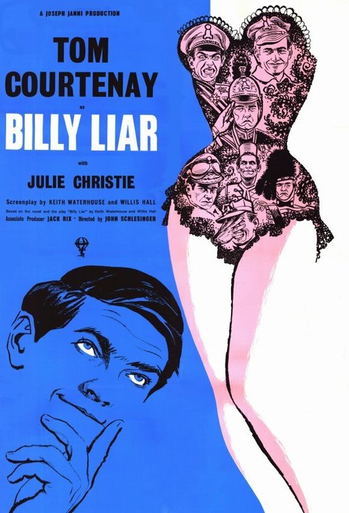 Смотреть фильм Билли-лжец / Billy Liar (1963) онлайн в хорошем качестве SATRip