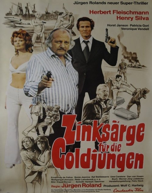Смотреть фильм Битва крёстных отцов / Zinksärge für die Goldjungen (1973) онлайн в хорошем качестве SATRip