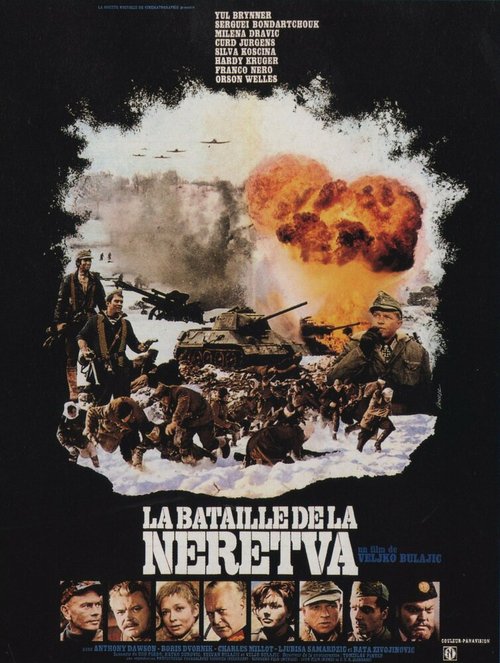Смотреть фильм Битва на Неретве / La Battaglia della Neretva (1969) онлайн в хорошем качестве SATRip