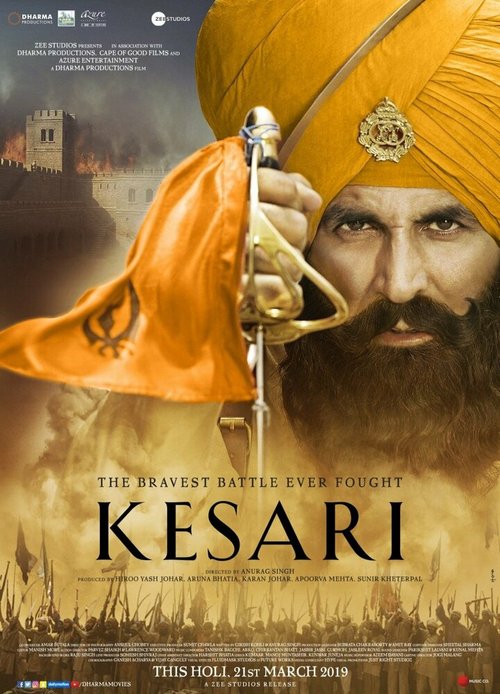 Смотреть фильм Битва при Сарагахри / Kesari (2019) онлайн в хорошем качестве HDRip