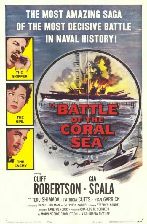 Смотреть фильм Битва в Коралловом море / Battle of the Coral Sea (1959) онлайн в хорошем качестве SATRip