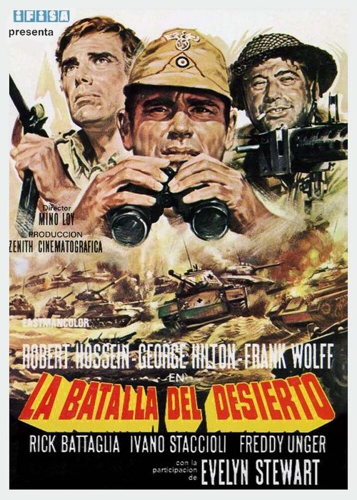 Смотреть фильм Битва в пустыне / La battaglia del deserto (1969) онлайн в хорошем качестве SATRip