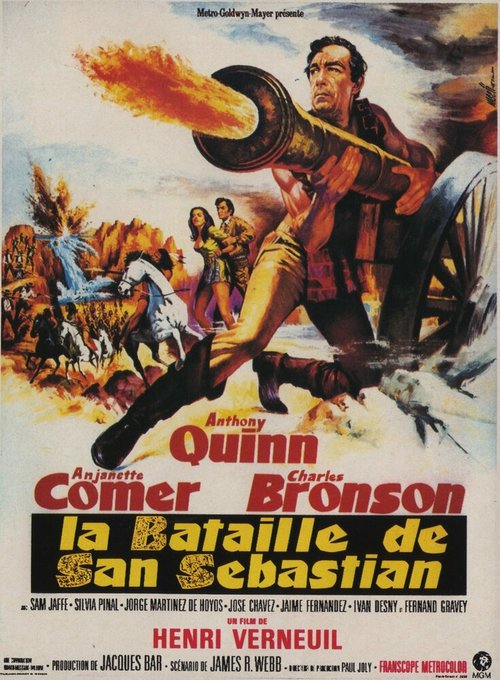 Смотреть фильм Битва в Сан-Себастьяне / La bataille de San Sebastian (1968) онлайн в хорошем качестве SATRip