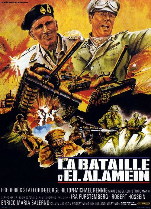 Смотреть фильм Битва за Эль Аламейн / La battaglia di El Alamein (1969) онлайн в хорошем качестве SATRip
