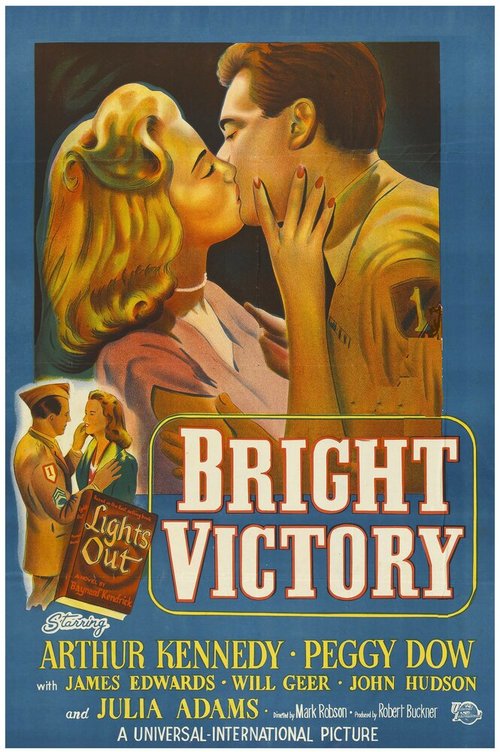 Смотреть фильм Блестящая победа / Bright Victory (1951) онлайн в хорошем качестве SATRip