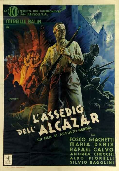 Смотреть фильм Блокада Алькасара / L'assedio dell'Alcazar (1940) онлайн в хорошем качестве SATRip