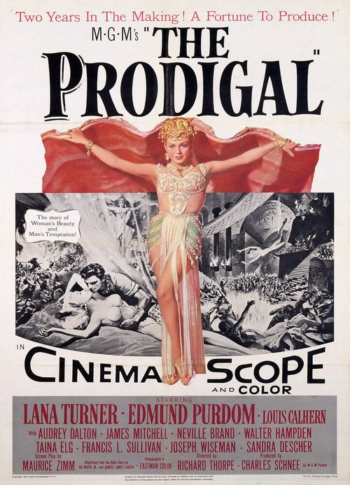 Смотреть фильм Блудный сын / The Prodigal (1955) онлайн в хорошем качестве SATRip