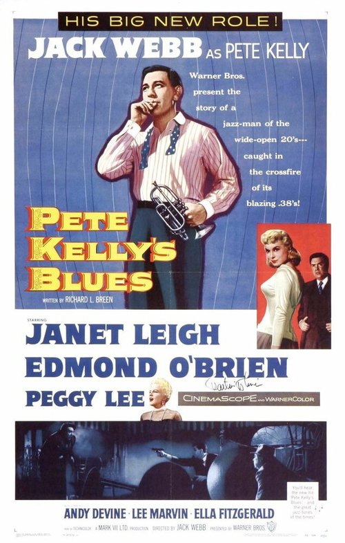 Смотреть фильм Блюз Пита Келли / Pete Kelly's Blues (1955) онлайн в хорошем качестве SATRip