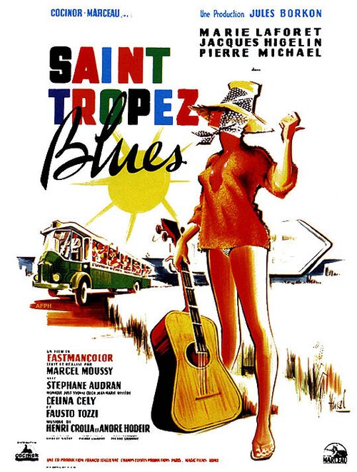 Смотреть фильм Блюз Сен-Тропе / Saint-Tropez Blues (1961) онлайн в хорошем качестве SATRip