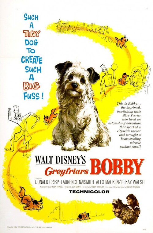Смотреть фильм Бобби из Грейфраерса: Правдивая история / Greyfriars Bobby: The True Story of a Dog (1961) онлайн в хорошем качестве SATRip