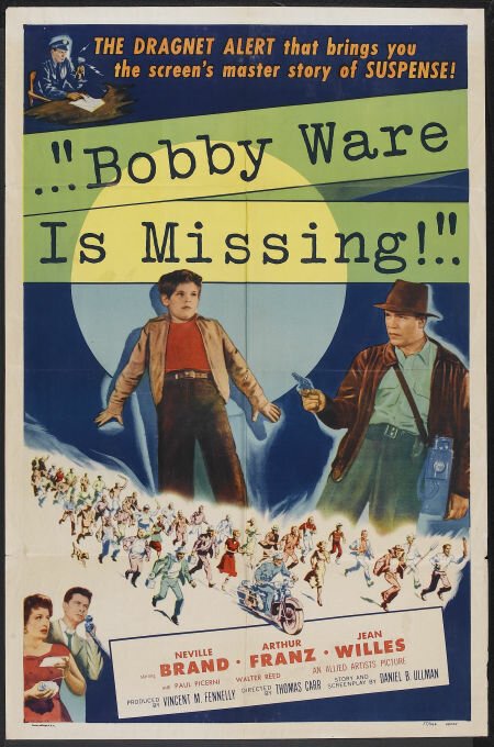 Смотреть фильм Bobby Ware Is Missing (1955) онлайн в хорошем качестве SATRip