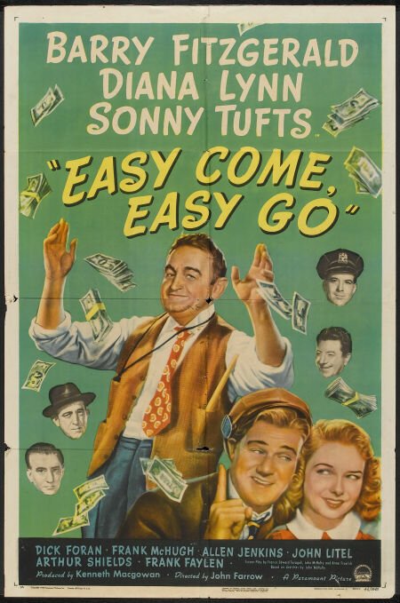 Смотреть фильм Бог дал, Бог взял / Easy Come, Easy Go (1947) онлайн в хорошем качестве SATRip