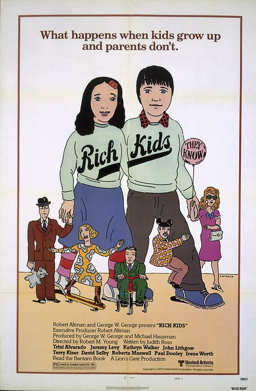 Смотреть фильм Богатые дети / Rich Kids (1979) онлайн в хорошем качестве SATRip