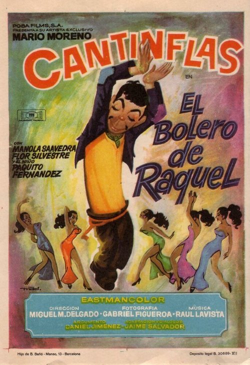 Смотреть фильм Болеро / El bolero de Raquel (1957) онлайн в хорошем качестве SATRip