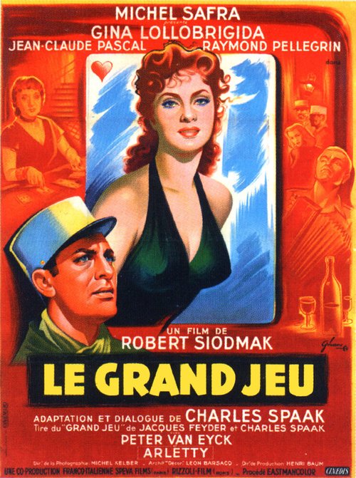 Смотреть фильм Большая игра / Le grand jeu (1954) онлайн в хорошем качестве SATRip