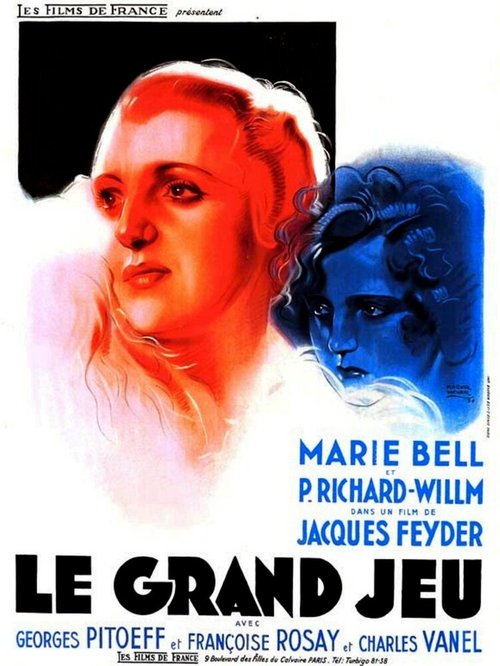 Смотреть фильм Большая игра / Le grand jeu (1934) онлайн в хорошем качестве SATRip