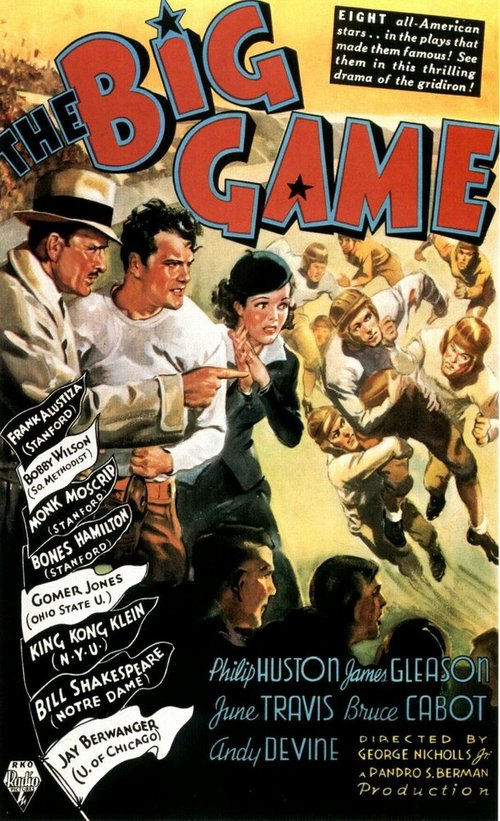 Смотреть фильм Большая игра / The Big Game (1936) онлайн в хорошем качестве SATRip