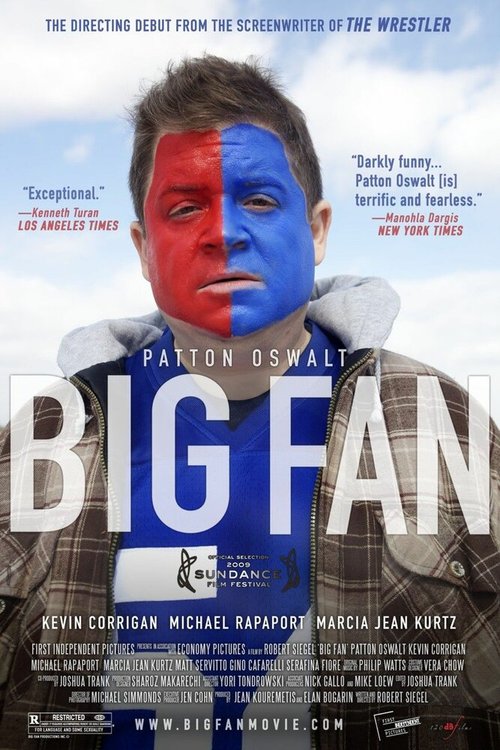 Смотреть фильм Большой фанат / Big Fan (2009) онлайн в хорошем качестве HDRip