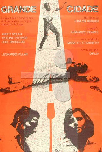 Смотреть фильм Большой город / A Grande Cidade ou As Aventuras e Desventuras de Luzia e Seus 3 Amigos Chegados de Longe (1966) онлайн в хорошем качестве SATRip