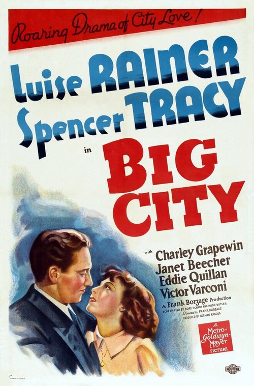 Смотреть фильм Большой город / Big City (1937) онлайн в хорошем качестве SATRip