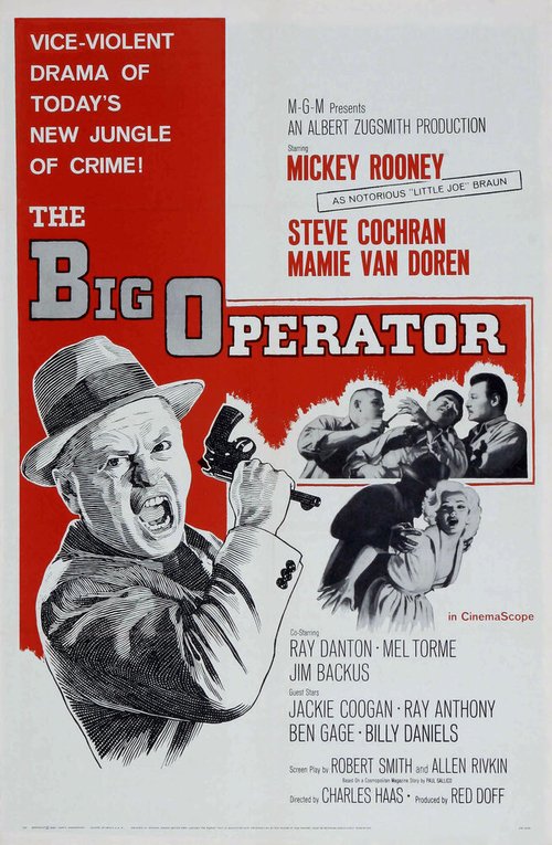 Смотреть фильм Большой управляющий / The Big Operator (1959) онлайн в хорошем качестве SATRip