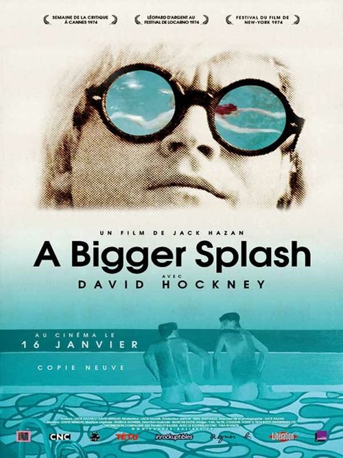 Смотреть фильм Большой всплеск / A Bigger Splash (1973) онлайн в хорошем качестве SATRip