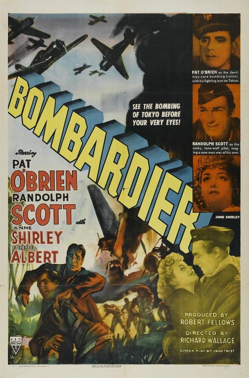 Смотреть фильм Бомбардир / Bombardier (1943) онлайн в хорошем качестве SATRip