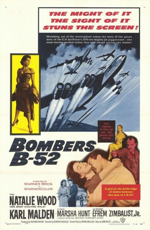 Смотреть фильм Бомбардировщики Б-52 / Bombers B-52 (1957) онлайн в хорошем качестве SATRip
