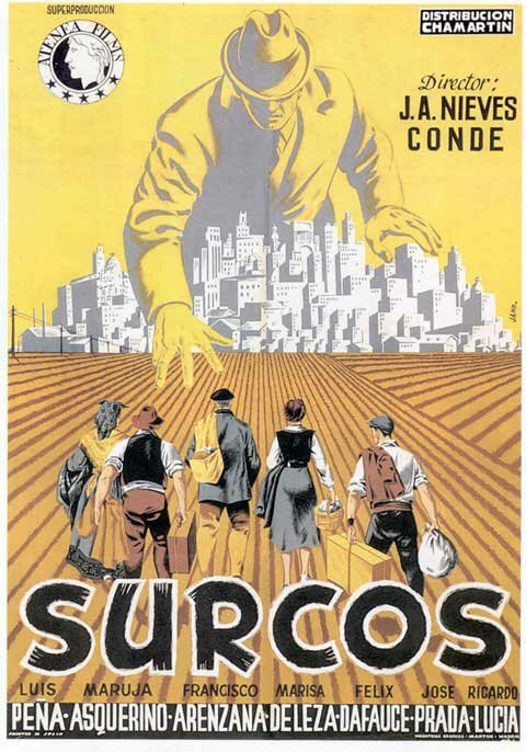 Смотреть фильм Борозды / Surcos (1951) онлайн в хорошем качестве SATRip