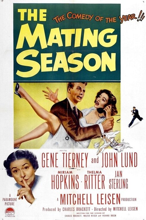 Смотреть фильм Брачный сезон / The Mating Season (1951) онлайн в хорошем качестве SATRip