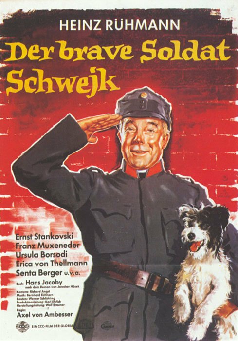 Смотреть фильм Бравый солдат Швейк / Der brave Soldat Schwejk (1960) онлайн в хорошем качестве SATRip