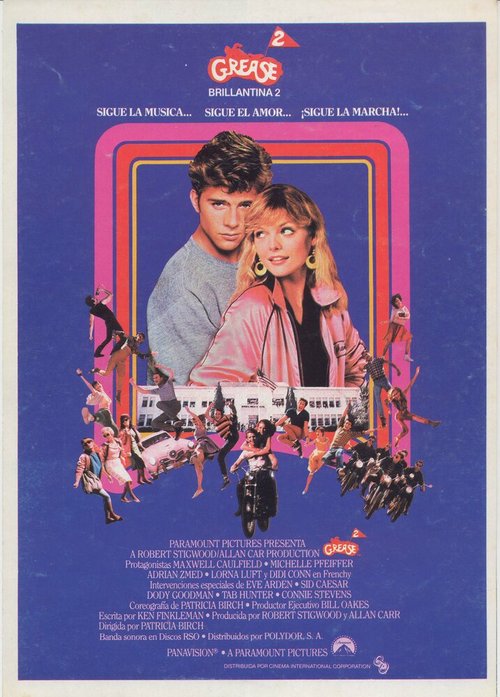 Смотреть фильм Бриолин 2 / Grease 2 (1982) онлайн в хорошем качестве SATRip